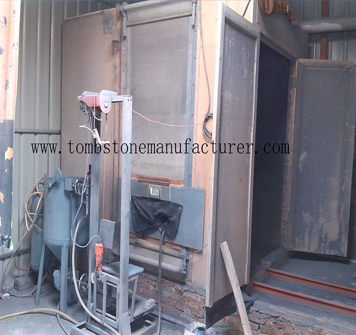 sandblasting room - Click Image to Close